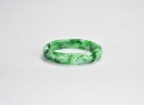 A Carved Jadeite &lsquo;Key-Fret&rsquo; Bangle - 5