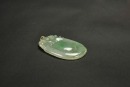 One Carved Semi-Translucent Jadeite &lsquo;Peach And Lingzhi&rsquo; Pendant With 14K Gold Mount - 6