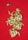 A 24K Gold &ldquo;Fortune and Longevity&rdquo; Relief Plaque - 3