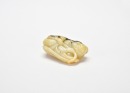 A Black and White Jade Carving of a Boy Holding a Lotus, Late Qing Dynasty / Republican Period - 3