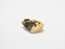 A Black and White Jade Carving of a Boy Holding a Lotus, Late Qing Dynasty / Republican Period - 8