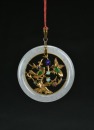 A Jadeite and 14K Gold Gem-Set Pendant - 2