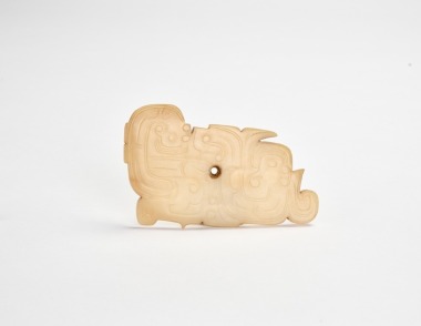 A Jade Anthropomorphic Dragon Pendant, Western Zhou Dynasty