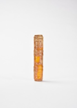 A Jade Cong-Form Bead, Liangzhu Culture