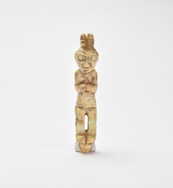 A Jade Standing Figure, Shang