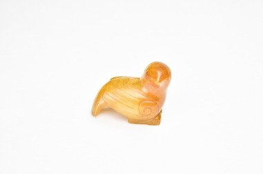 A Carved Jade Bird, Western Zhou Dynasty