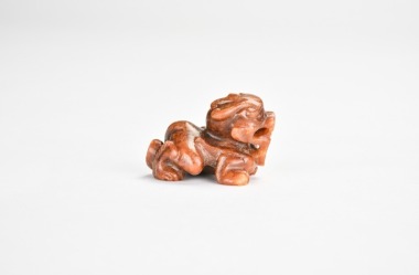 A Small Jade Figure Of A Mythical Beast, Han Dynasty