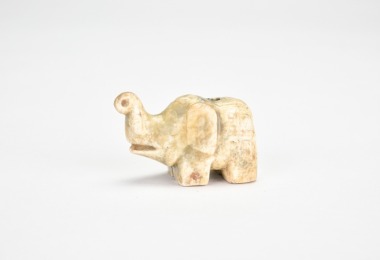 A Jade Elephant, Shang Dynasty
