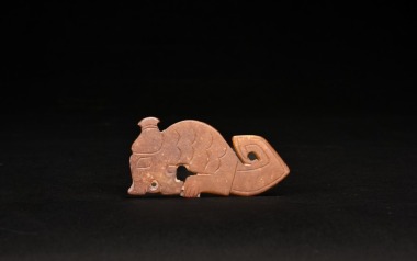 Dragon-Form Pendant Western Zhou Dynasty, c. 1046&ndash;771 BC