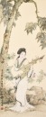 Deng Fen (1894-1964) Ink And Color On Paper
