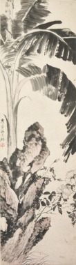 Wen Qiqiu (1862-1941) Ink And Color On Paper