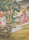 Attributed To: WAN Shouqi (1603-1652) Two Hanging Scrolls Ink And Color On Silk - 9