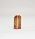 A Huang Mufu-Carved Shoushan Stone &lsquo;Feng Wei Chui Hua Bu Ren Kuang&rsquo; Seal - 5
