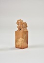 A Carved Shoushan Stone Seal By Wu Changshuo For Jin Xinlan. Qing Dynasty - 5