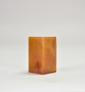 A Shoushan Huangtian Stone Seal Inscribed &ldquo;Cun Cheng Li Jing&rdquo; ( 存誠立敬 ) - 2