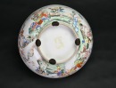 A Large Famille Rose Bowl Decorated with the Eighteen Luohans. Qing Dynasty - 9