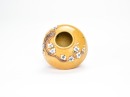 A Yellow-Glazed Relief Brush Washer - 8