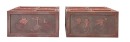 A Pair of Finely Carved Red-Lacquer Cabinets with Figural and Auspicious Motifs. Late Qing Dynasty - 9