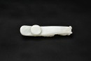 A Fine White Jade Belt Hook Carved with a Chilong. Qianlong&ndash;Jiaqing Period - 8