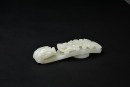 A White Jade Openwork Dragon Belt Hook. Qianlong&ndash;Jiaqing Period - 5