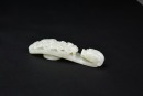 A White Jade Openwork Dragon Belt Hook. Qianlong&ndash;Jiaqing Period - 6