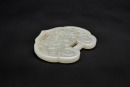 A White Jade Openwork Plaque Depicting the Hehe Erxian and the Hidden Eight Immortals&rsquo; Attributes - 5