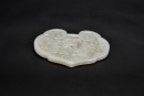A White Jade Openwork Plaque Depicting the Hehe Erxian and the Hidden Eight Immortals&rsquo; Attributes - 7