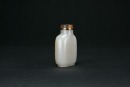 A White Jade Snuff Bottle with Russet Skin. Qing Dynasty - 2