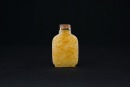 A White Jade Snuff Bottle with Russet Skin. Qing Dynasty - 4