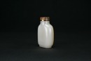 A White Jade Snuff Bottle with Russet Skin. Qing Dynasty - 6