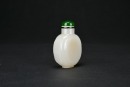 A White Jade Snuff Bottle. Qing Dynasty - 5