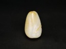 A White Jade Pebble-Form Snuff Bottle. 18th Century
