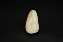 A White Jade Pebble-Form Snuff Bottle. 18th Century - 2