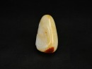 A White Jade Pebble-Form Snuff Bottle. 18th Century - 5