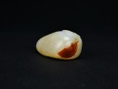 A White Jade Pebble-Form Snuff Bottle. 18th Century - 6
