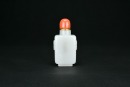 A White Jade &lsquo;Lion Mask&rsquo; Snuff Bottle. Qing Dynasty - 4