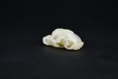 A White Jade Double Peach Group with a Bat. Qianlong Period - 4