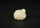 A White Jade Quail Covered Box. Qianlong Period - 5