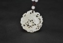 A White Jade Openwork &lsquo;Butterflies and Flowers&rsquo; Pendant Necklace - 4