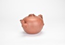 A Yixing Stoneware &lsquo;Squirrel and Grape&rsquo; Teapot - 2