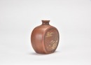 A Yixing Zisha Slip-Decorated Landscape And Prunus Snuff Bottle,Qianlong Mark - 2