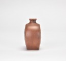 A Yixing Zisha Slip-Decorated Landscape And Prunus Snuff Bottle,Qianlong Mark - 3