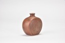 A Yixing Zisha Slip-Decorated Landscape And Prunus Snuff Bottle,Qianlong Mark - 6