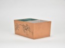 A Yixing Zisha &lsquo;Flowers And Calligraphy&rsquo; Three-Compartment Scholar&rsquo;s Box - 8