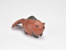 A Yixing Zisha Fish-Form Water Dropper. &lsquo;Jian Ji&rsquo; Mark - 2