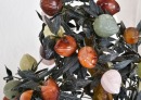 A Pair of Gemstone Peach Trees in Cloisonn&eacute; Planters. Late Qing Dynasty&ndash;Republic Period - 11