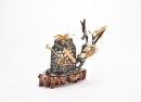 A Mid-20th Century Carved Translucent Material Shrimp - 2