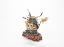 A Mid-20th Century Carved Translucent Material Shrimp - 7