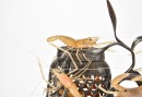 A Mid-20th Century Carved Translucent Material Shrimp - 10