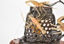 A Mid-20th Century Carved Translucent Material Shrimp - 11